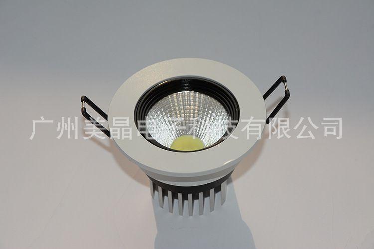 led天花灯7w产品实拍
